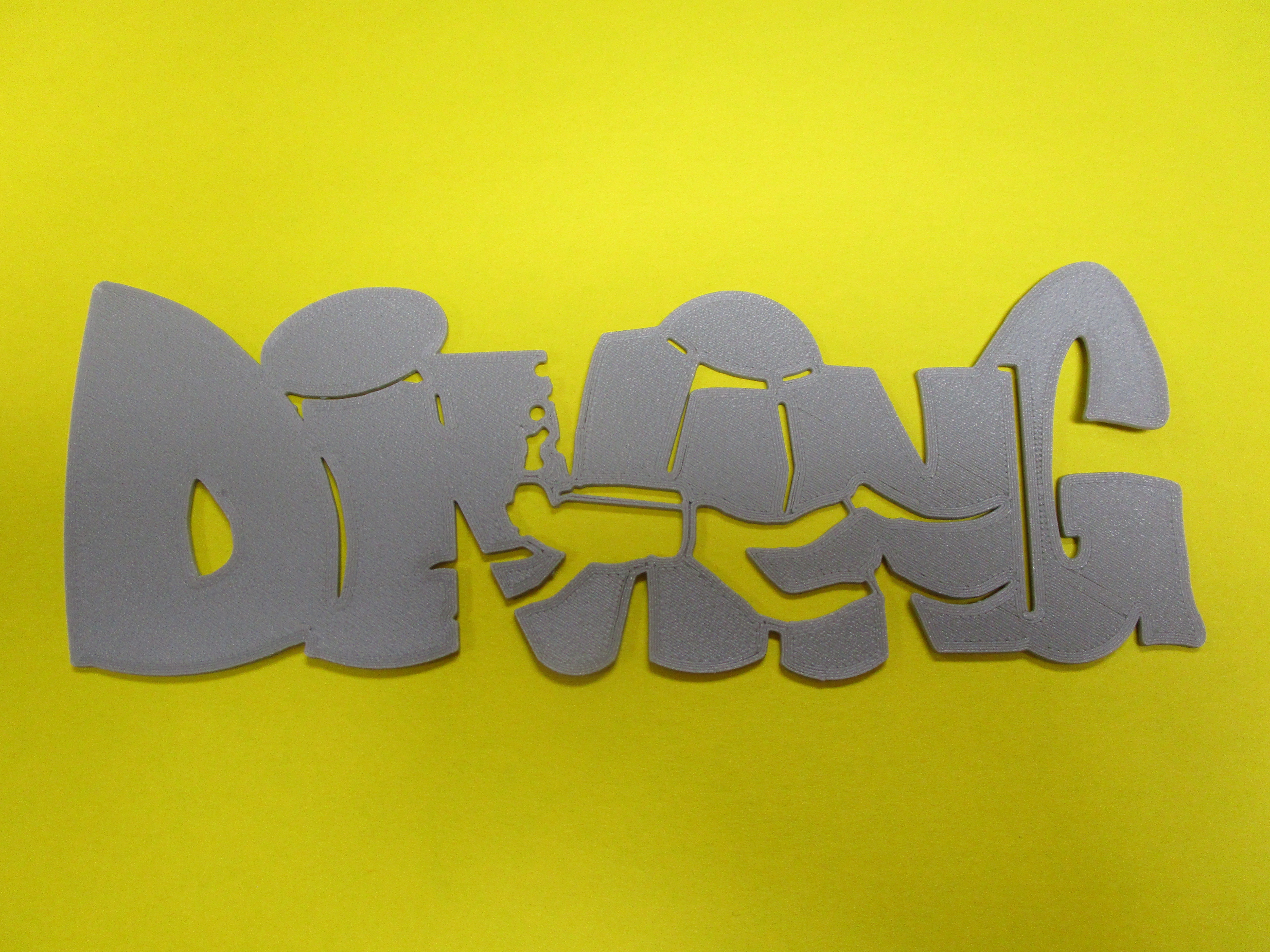 "Diving" plaque / decoration.