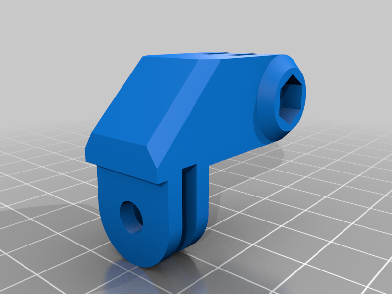 Ender 3 Bed Handle w/ GoPro Mount by Uncle Bubby | Download free STL ...