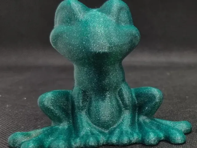 Sitting frog