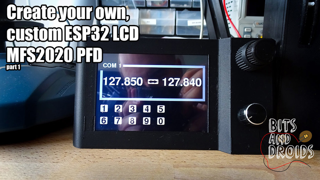 ESP32 Flight display for MFS2020