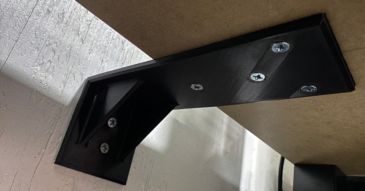 Support Wall Bracket For IKEA Lack Enclosure by Nick Hemingway ...