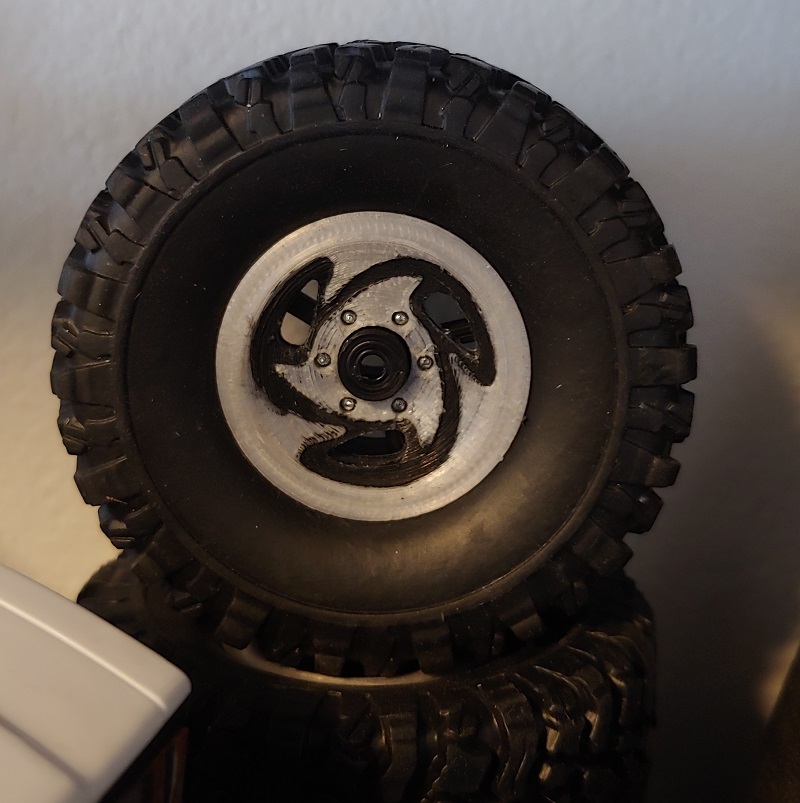 WPL Wheel system, No Supports Needed, White Spoke/Wagon Wheel by ...