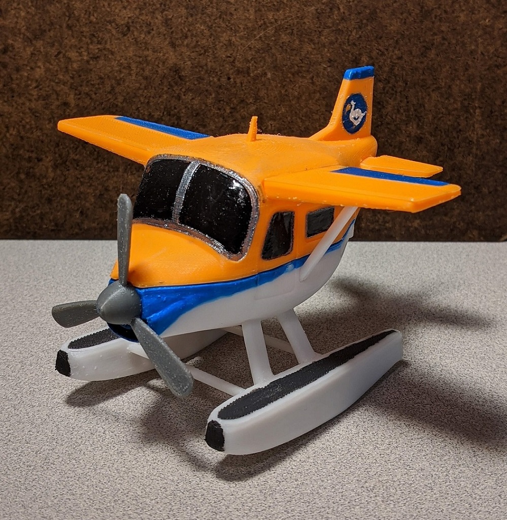 Animal Crossing Seaplane