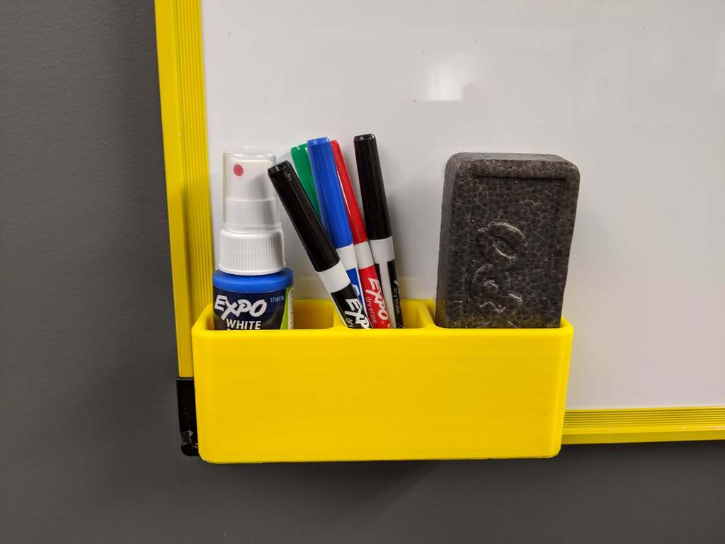 Whiteboard Marker and Eraser Holder by CharlesAhrens