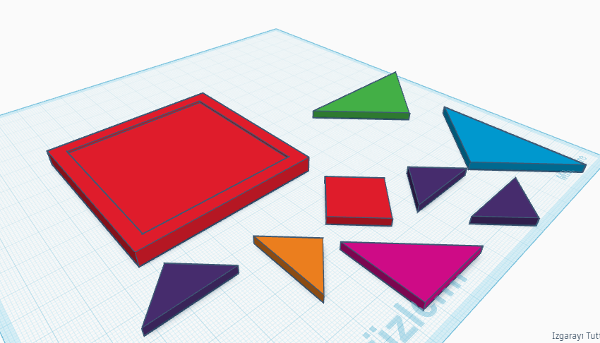 A Small Puzzle Toy with a Box