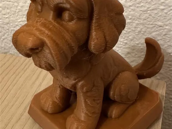 Labradoodle Dog Sculpture