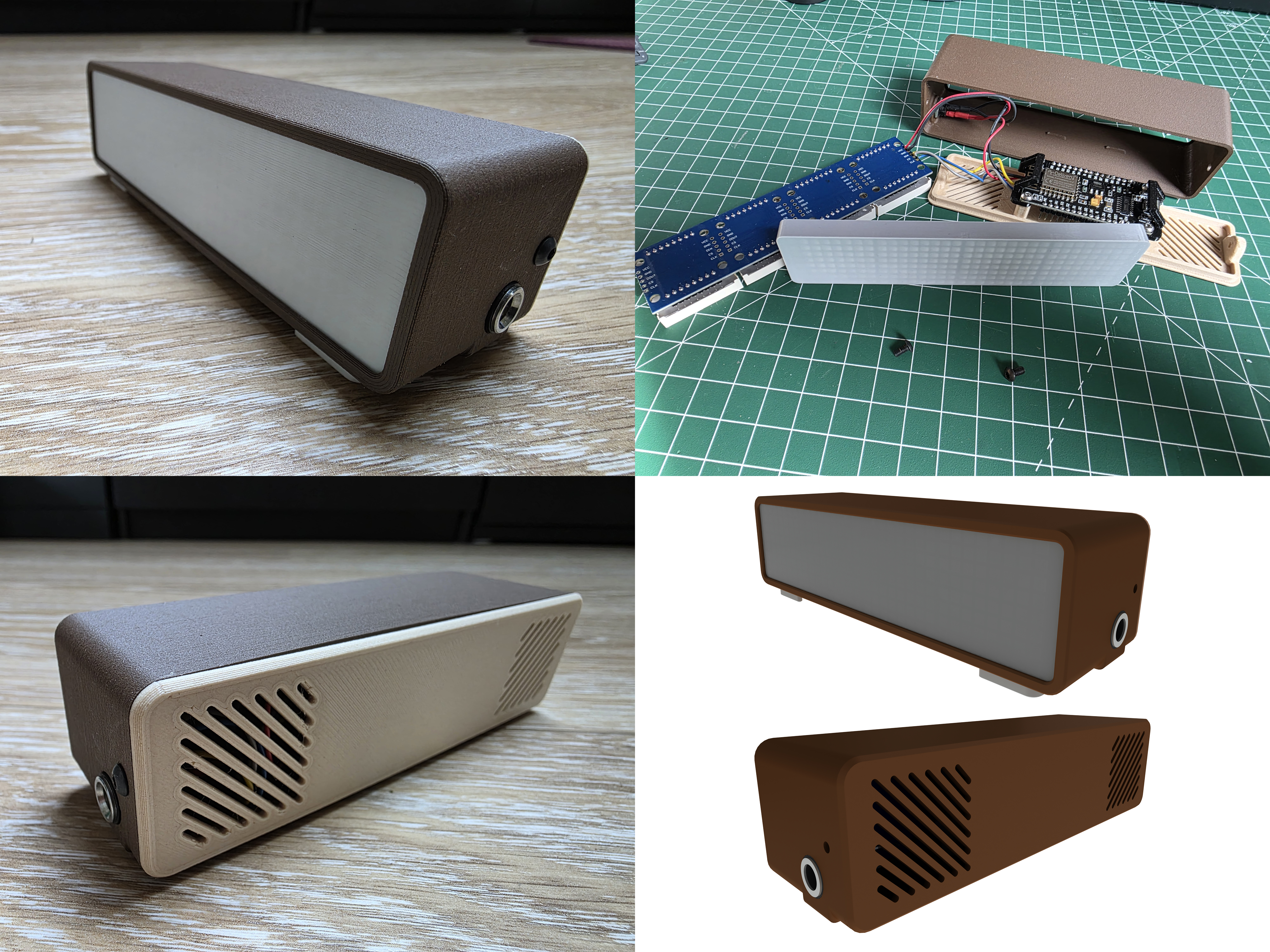 Case for MAX7219 and Esp8266