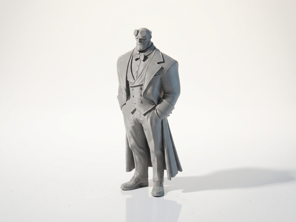 Dapper Hellboy Figurine Movies TV 3D Printable