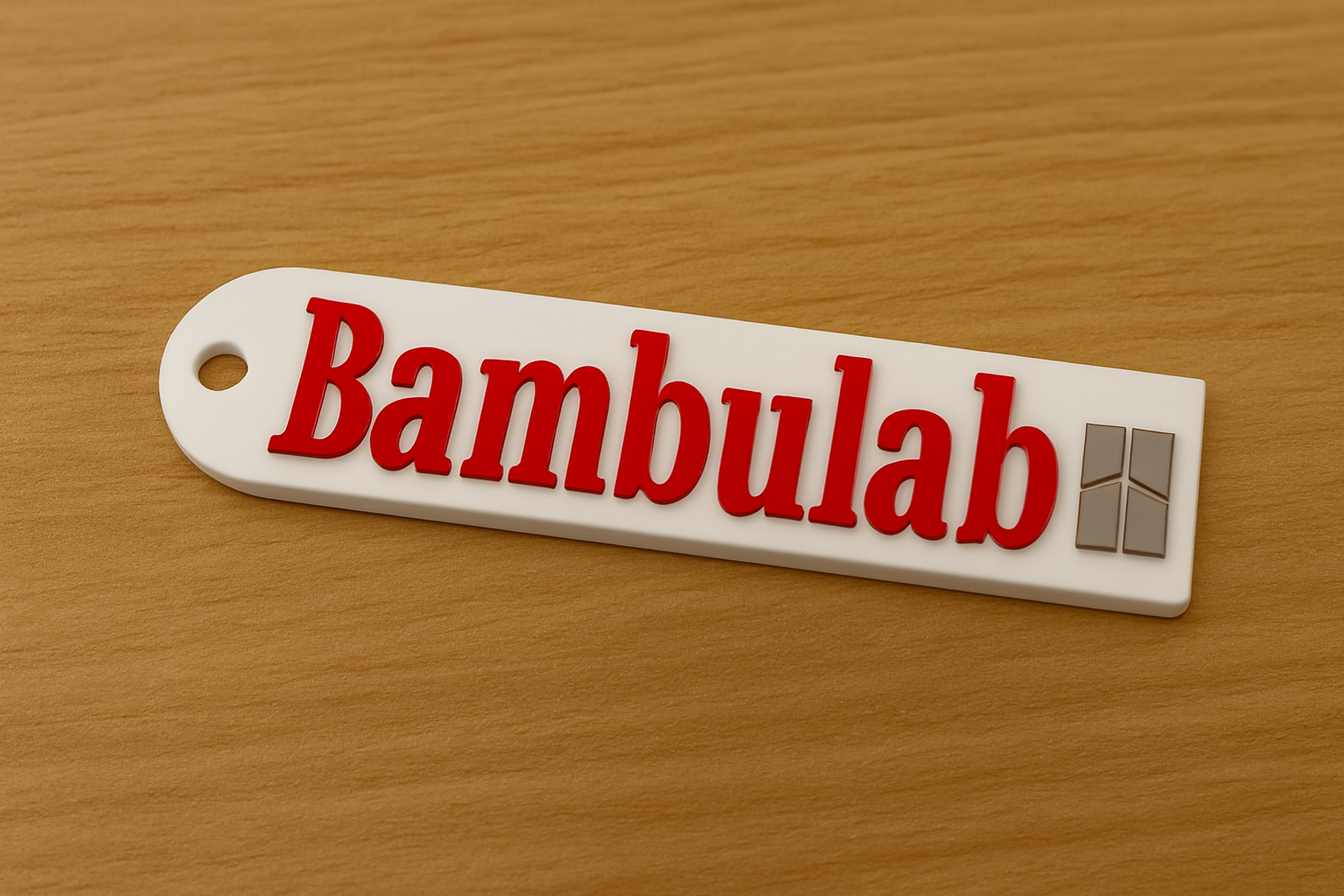 Klíčenka Bambulab+logo