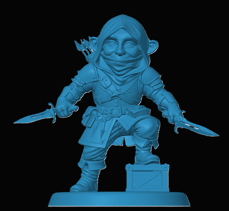 Halfling Rogue — miniatura 3