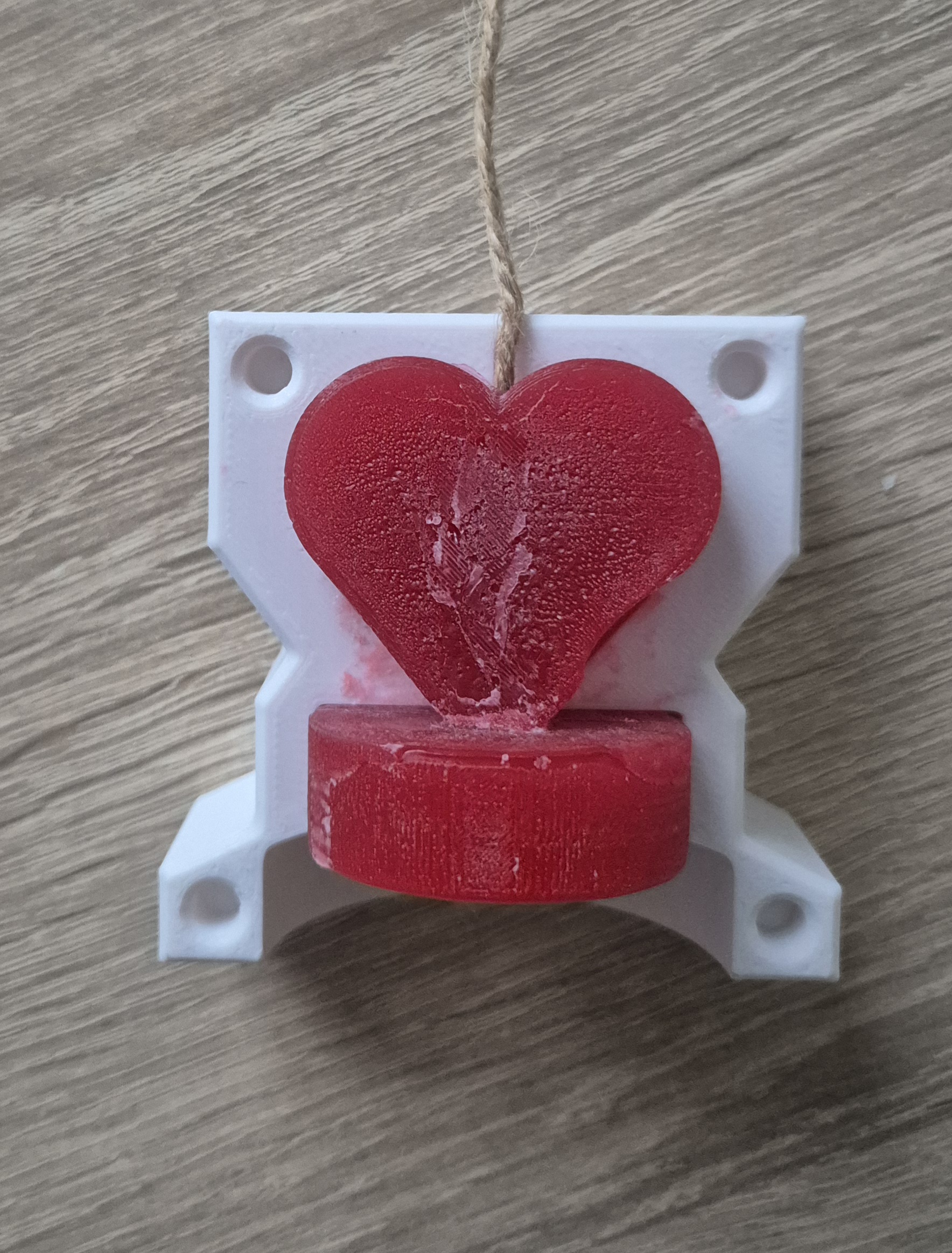 Heart Candle Mold - Tealight