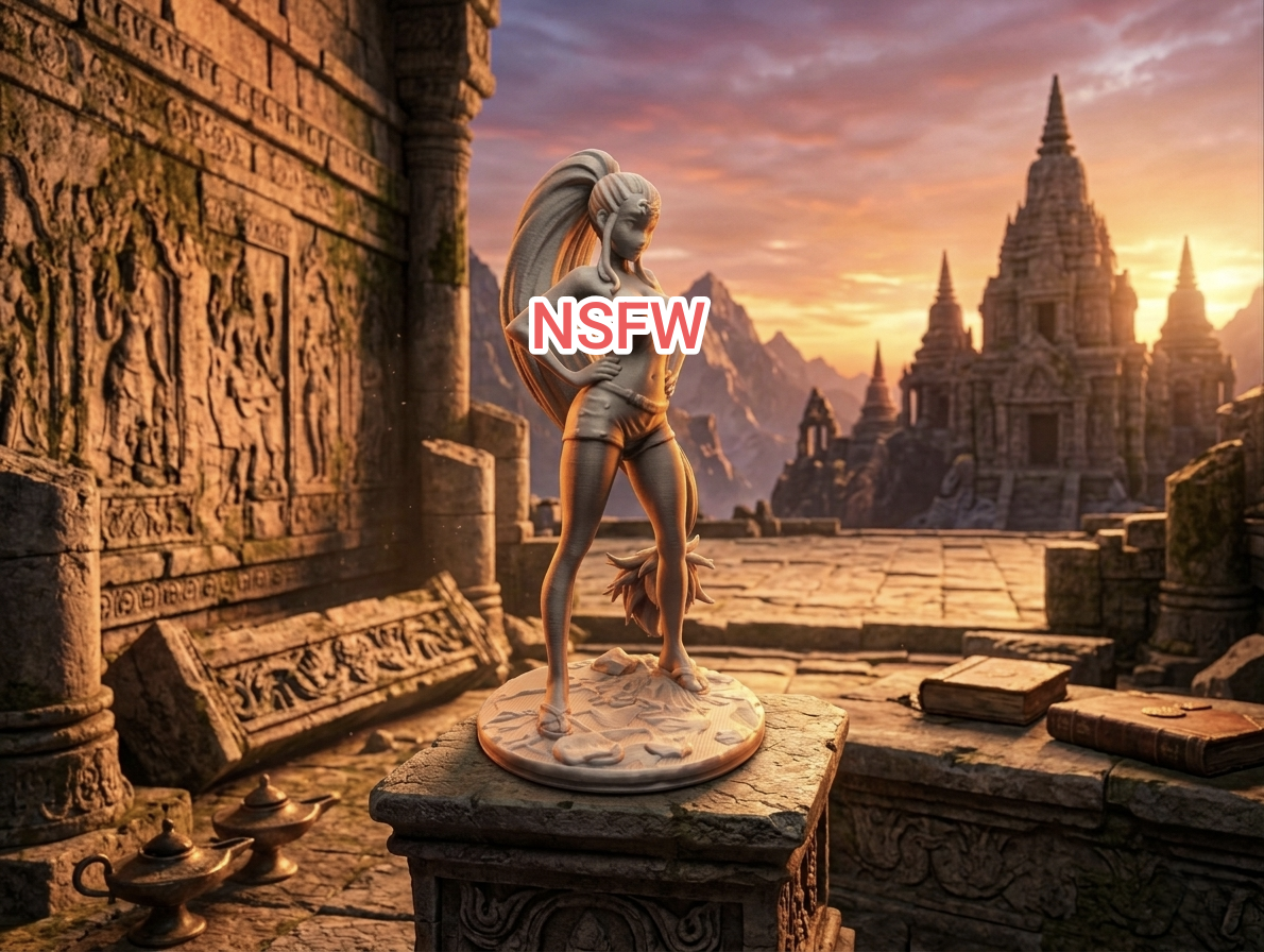 Mega Long Ponytail – NSFW Anime Waifu