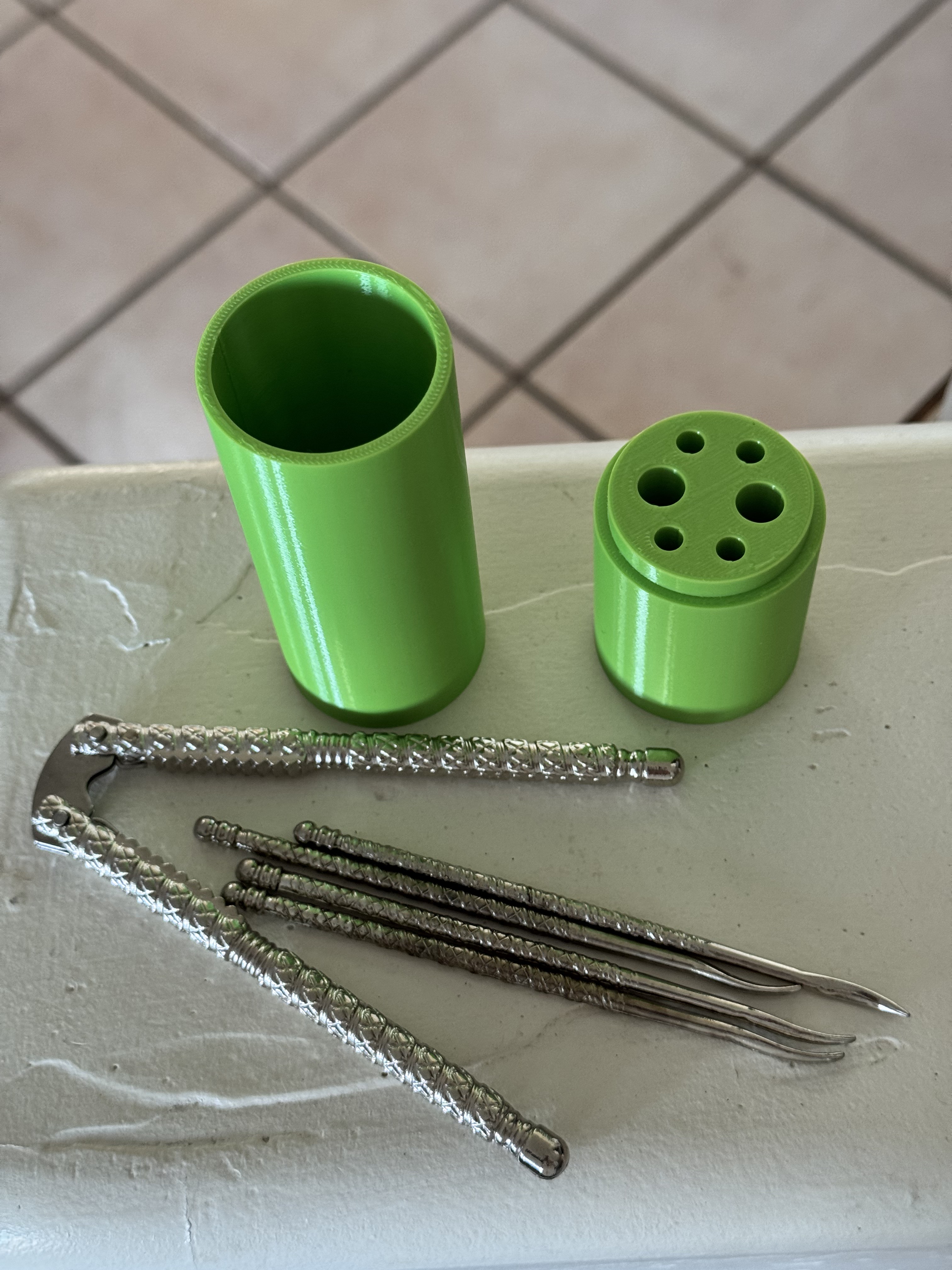 Nut Cracker and Pick Holder