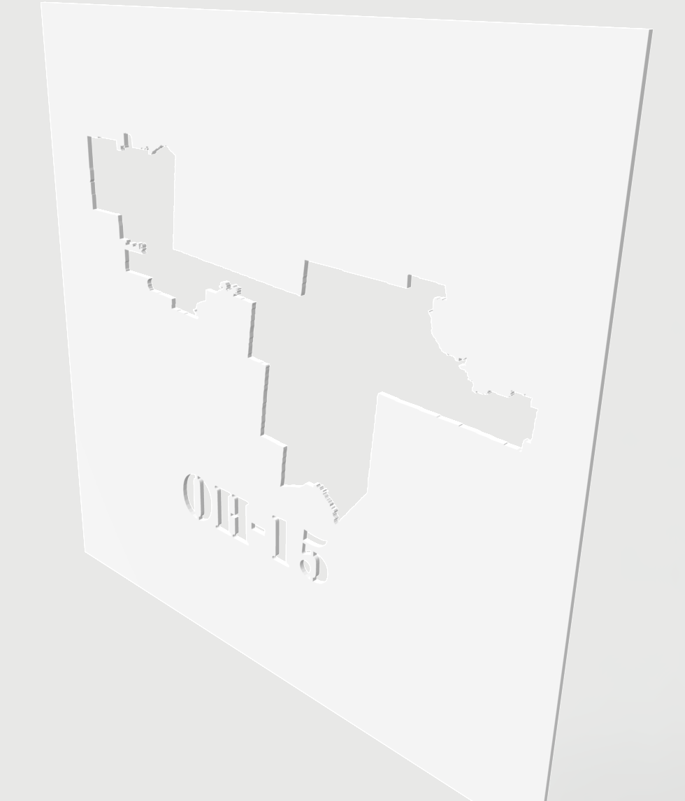 Congressional District Stencils