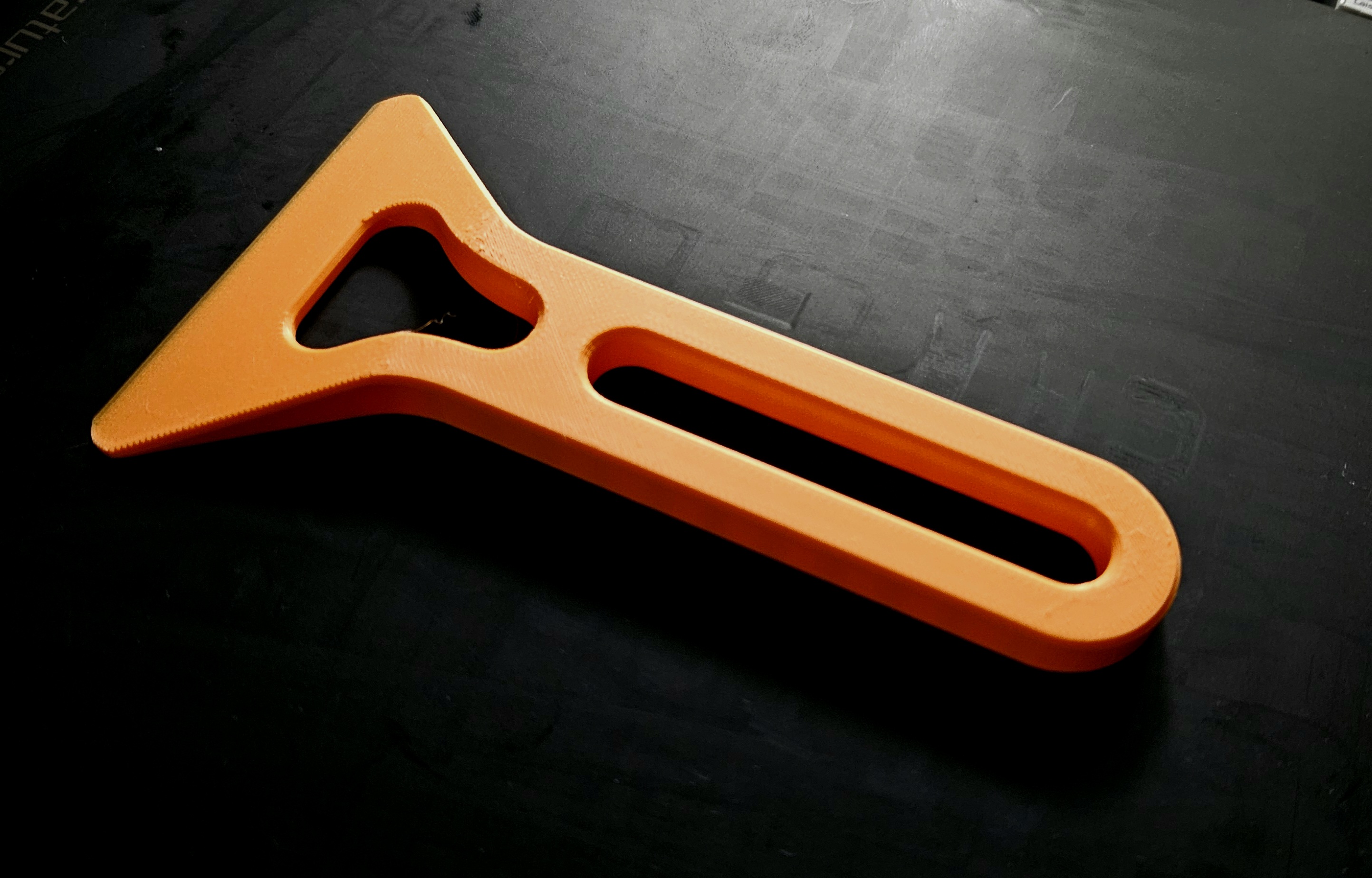Bed Scraper Rounded
