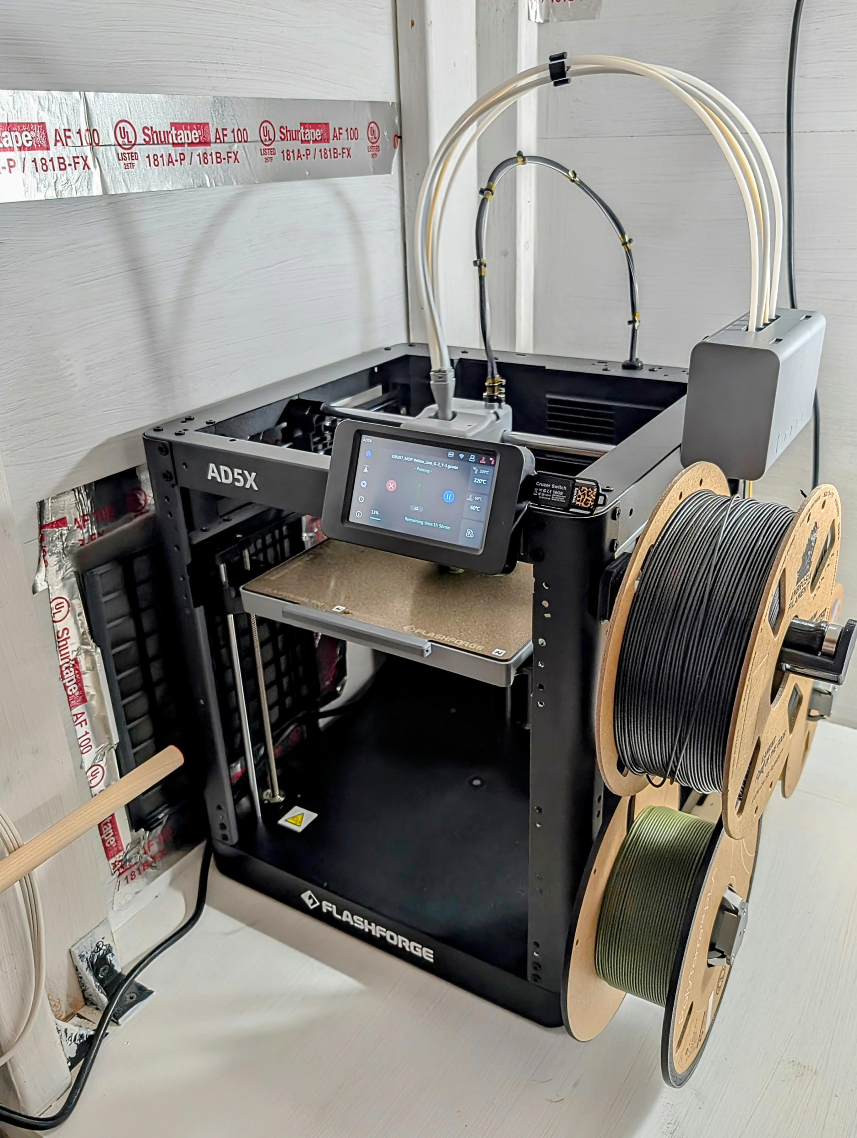 Flashforge AD5X - Better Spool Holder