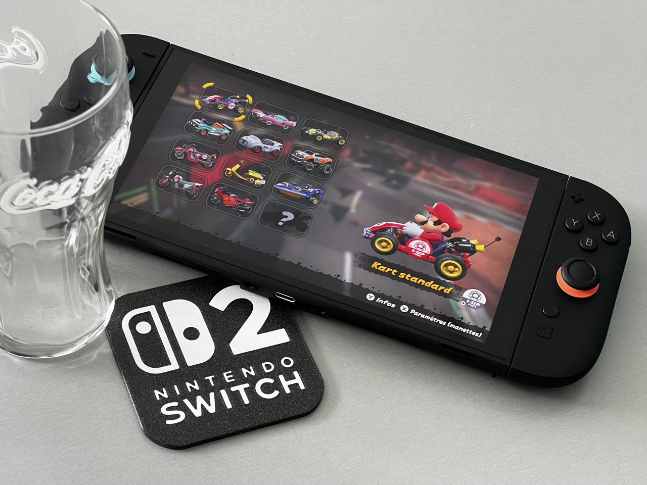 Nintendo Switch 2 Coaster / Sous-verre (MMU)