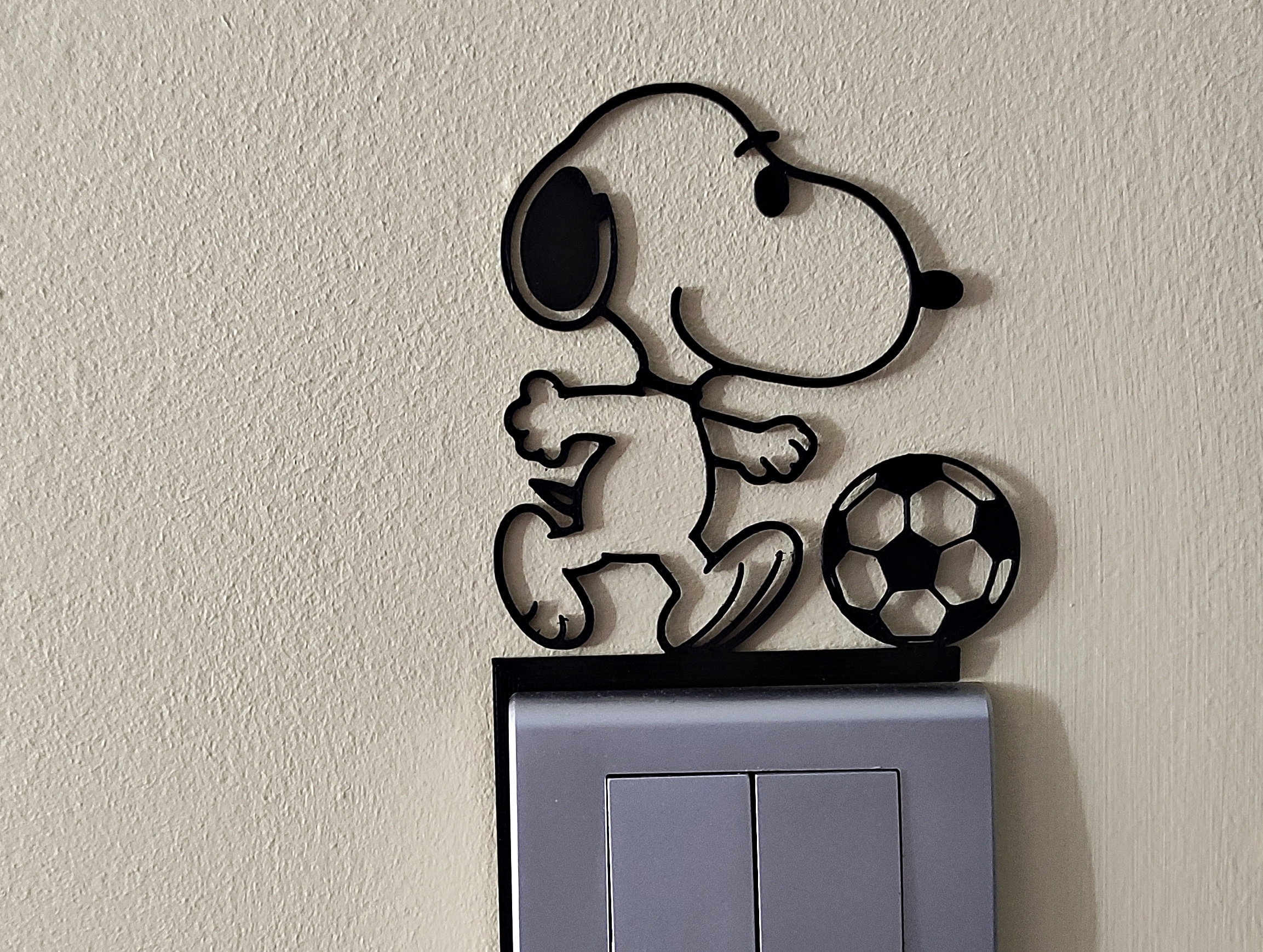 Snoopy Light Switch / Outlet Decoration - Model 37