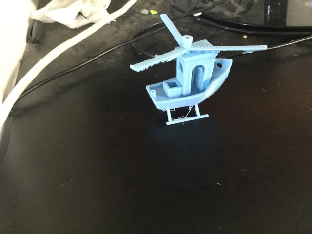Benchy helicopter