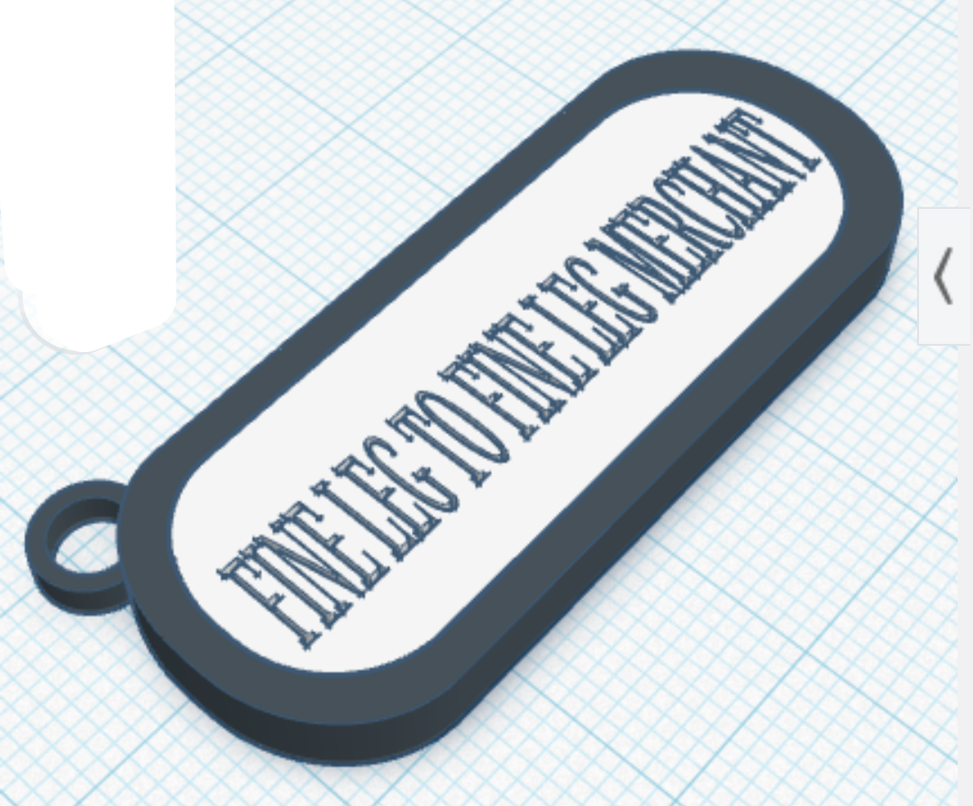 Cricket keyring