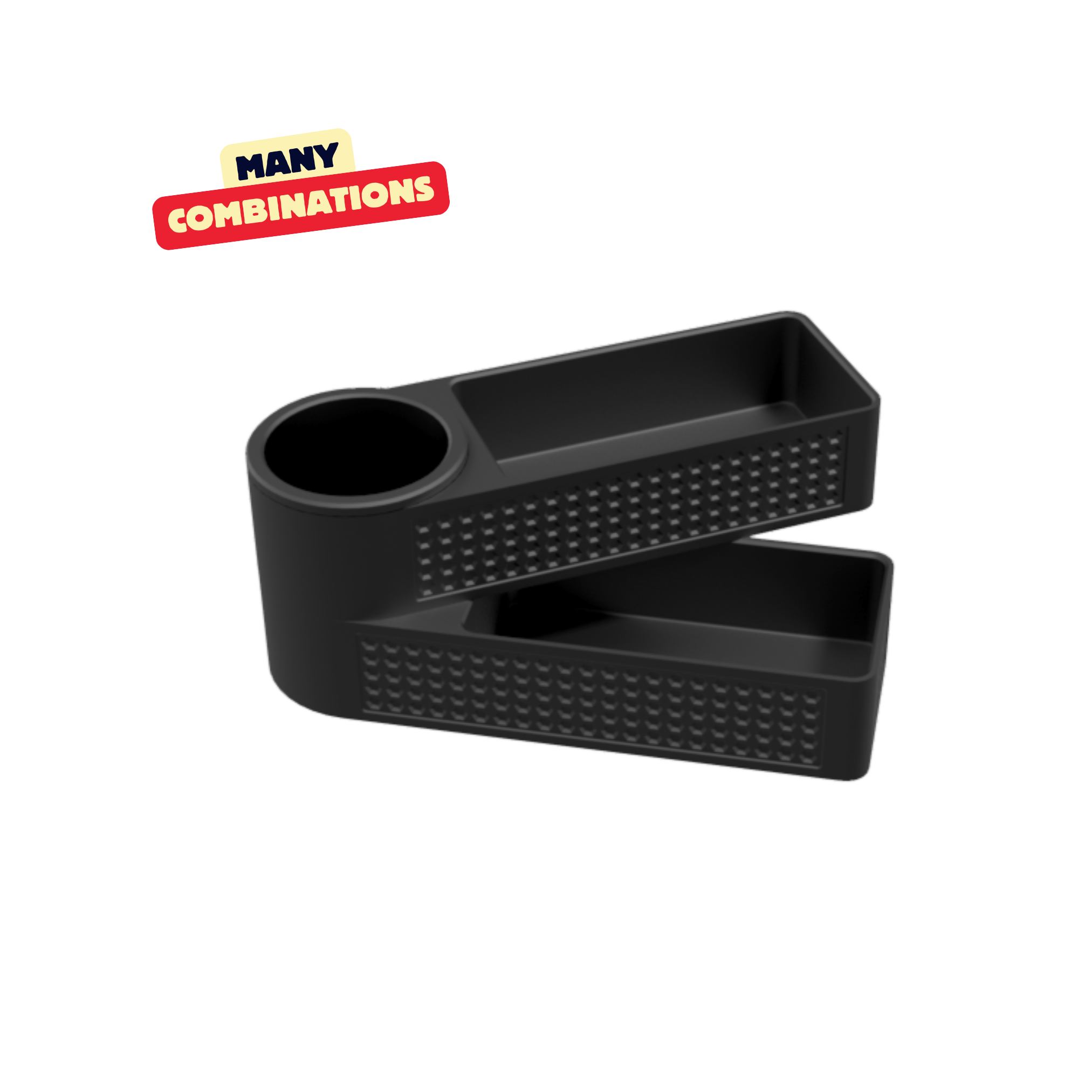 MODULAR MULTIPURPOSE ORGANIZER - ROTATING / MODERN ORGANIZER / DESKORGANIZER / TOOLBOX / CUSTOMIZE — miniatura 13