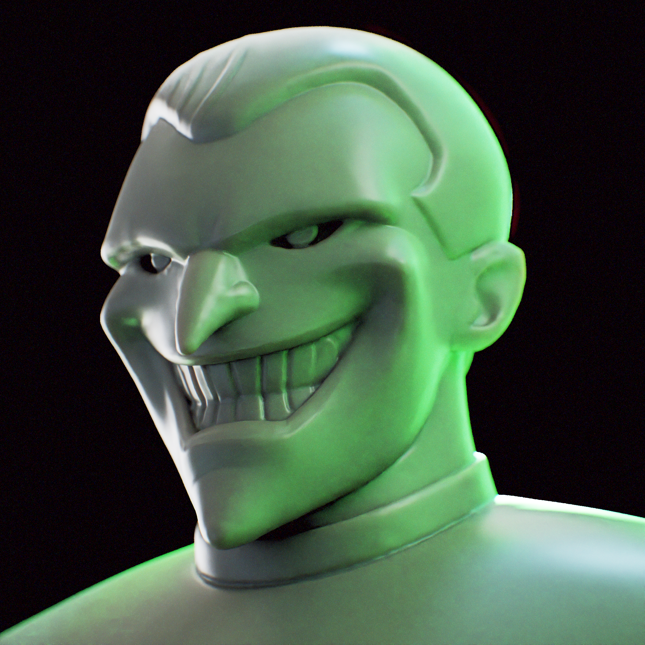 The Joker Beyond Bust Fan Art - Busto del Guason Beyond