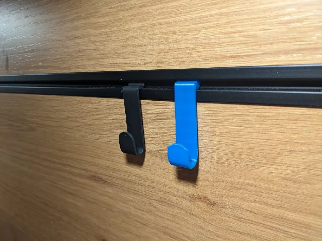 Schüller kitchen panel system hook