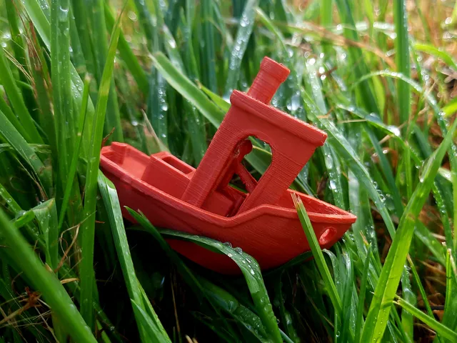 Benchy with a Man (No supports)