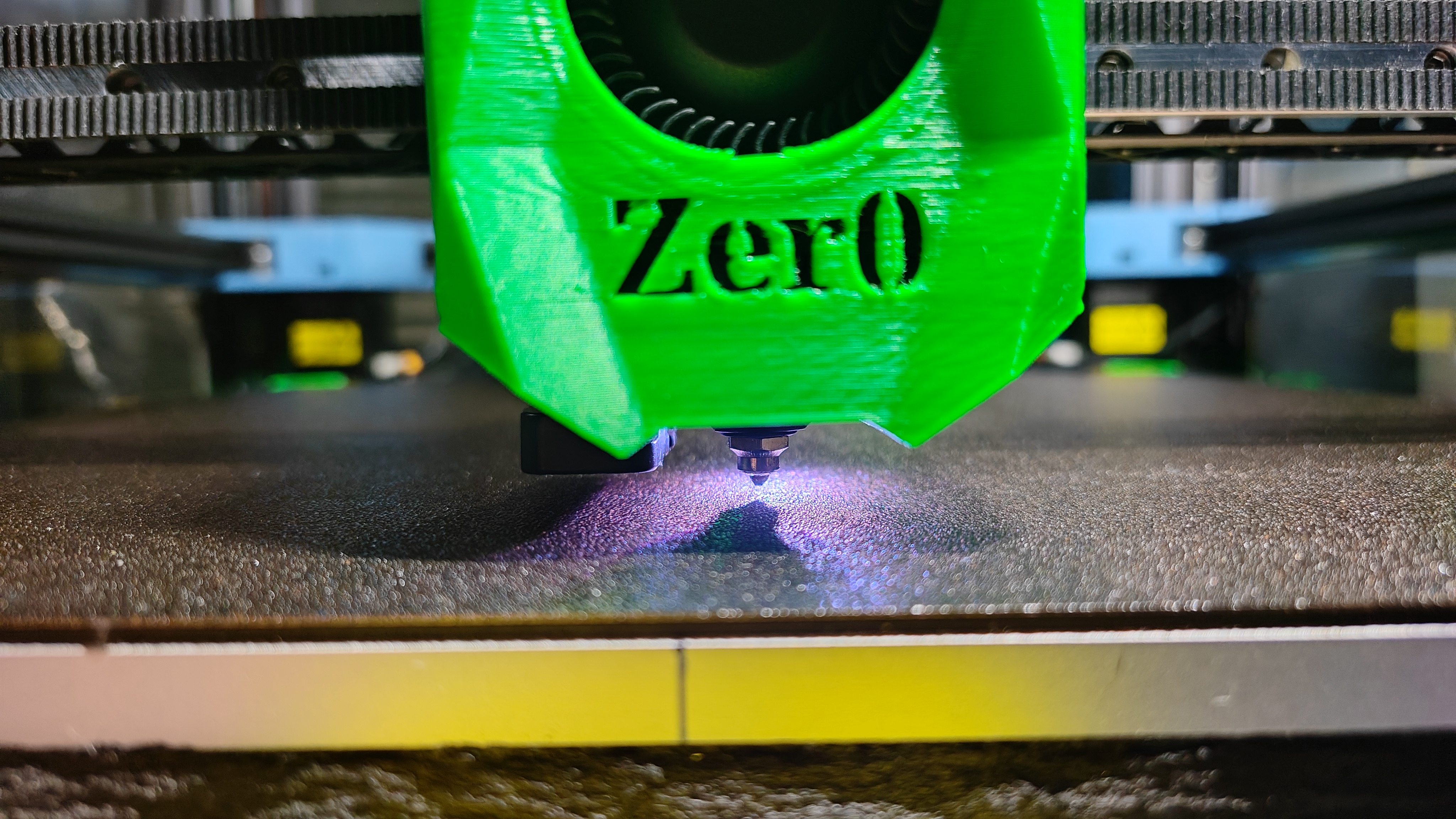Werner's Sovol Zer0 Nozzle Neopixel LED Mount