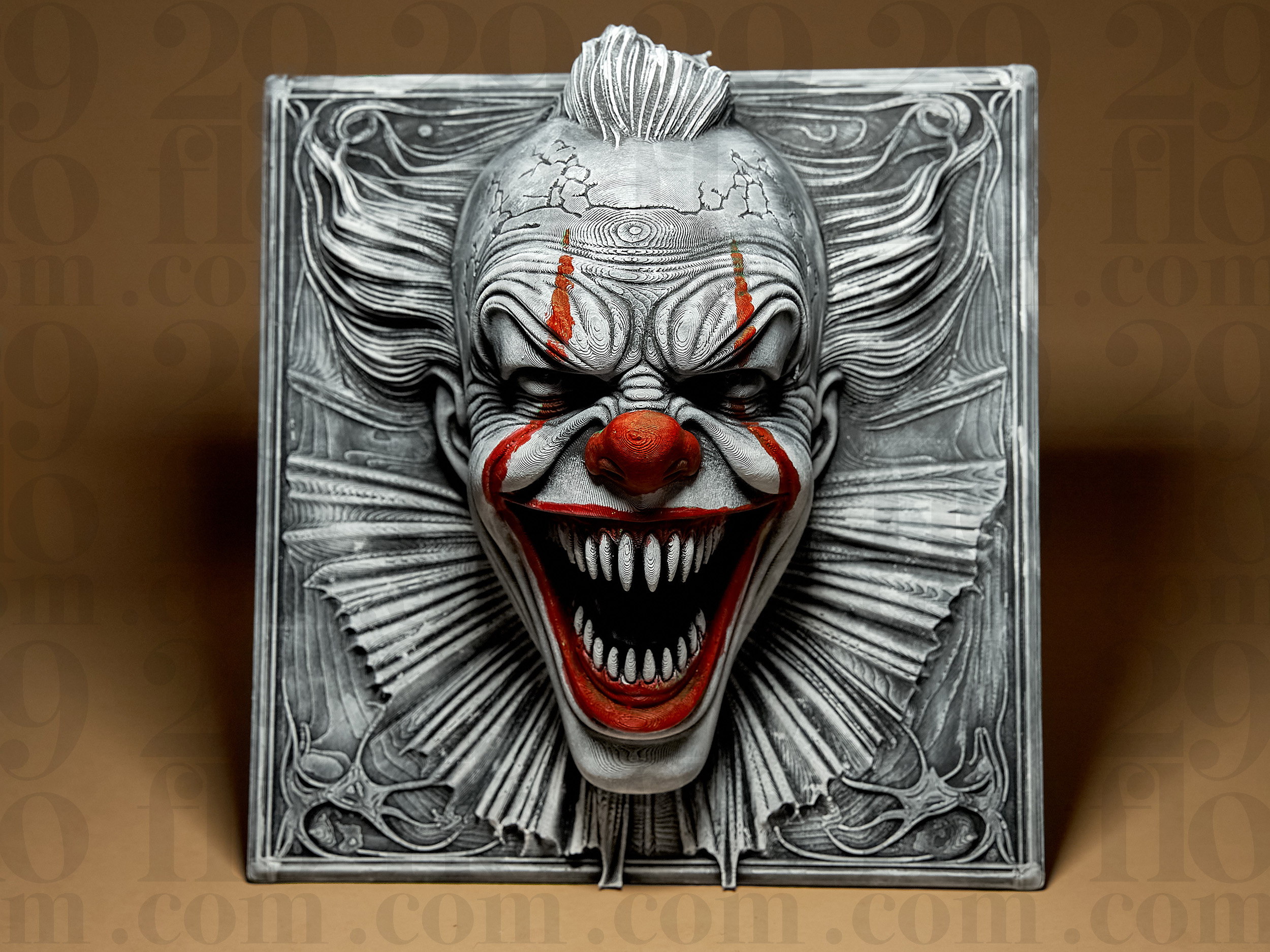 Evil Clown Wall Decor