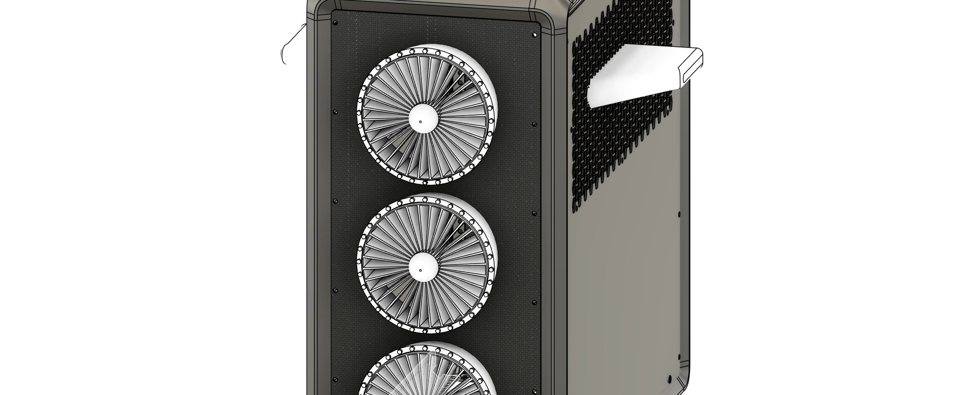 Cooler Master MasterFrame 600 - Cool Jet Engine — miniatura 8