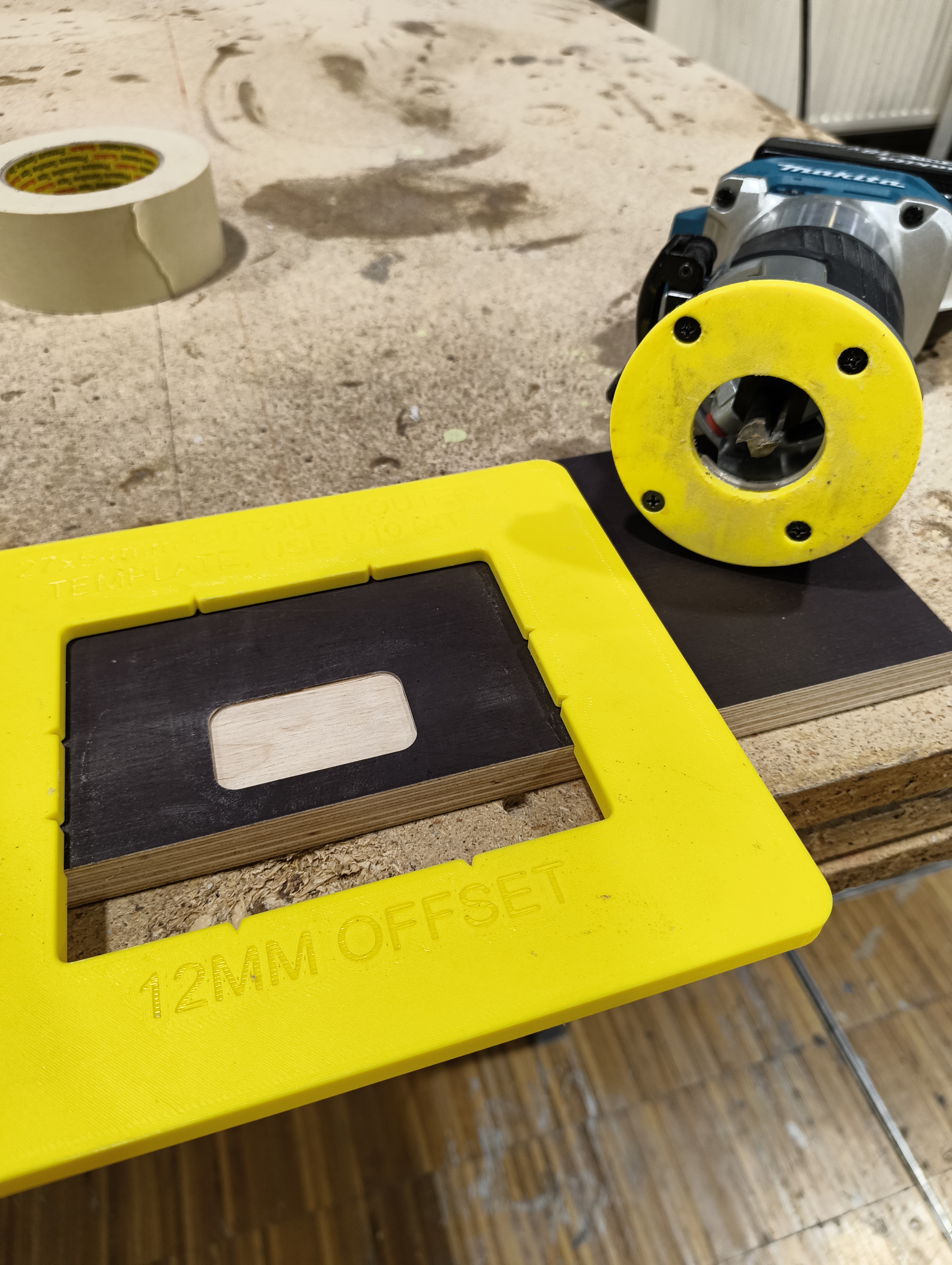 Makita battery router templates