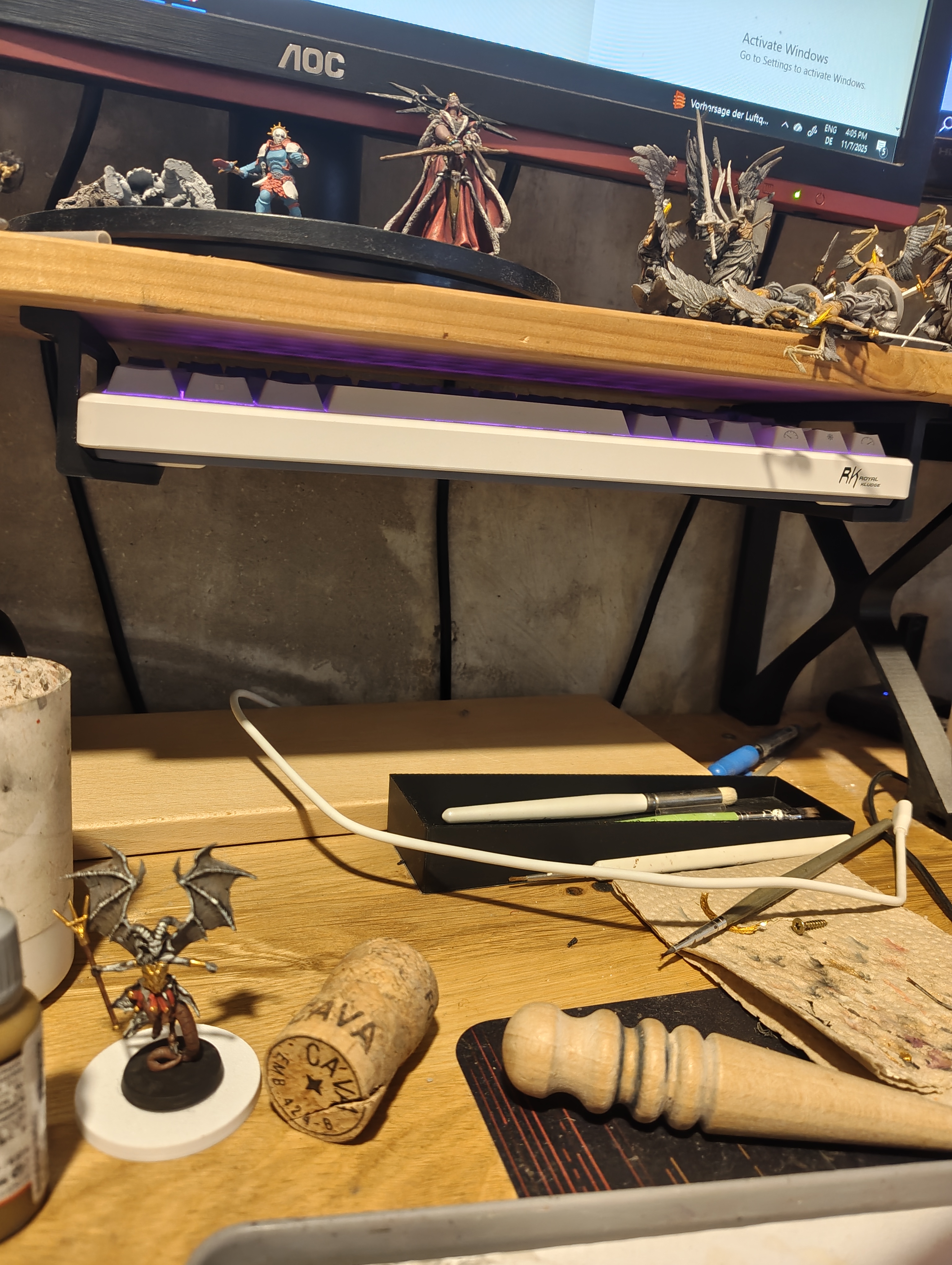 Underdesk Keyboard mount