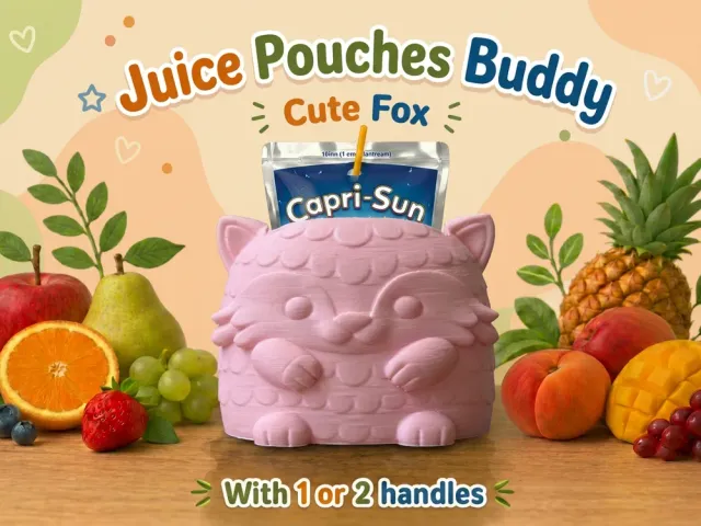 Fox Juice Pouches Buddy Holder