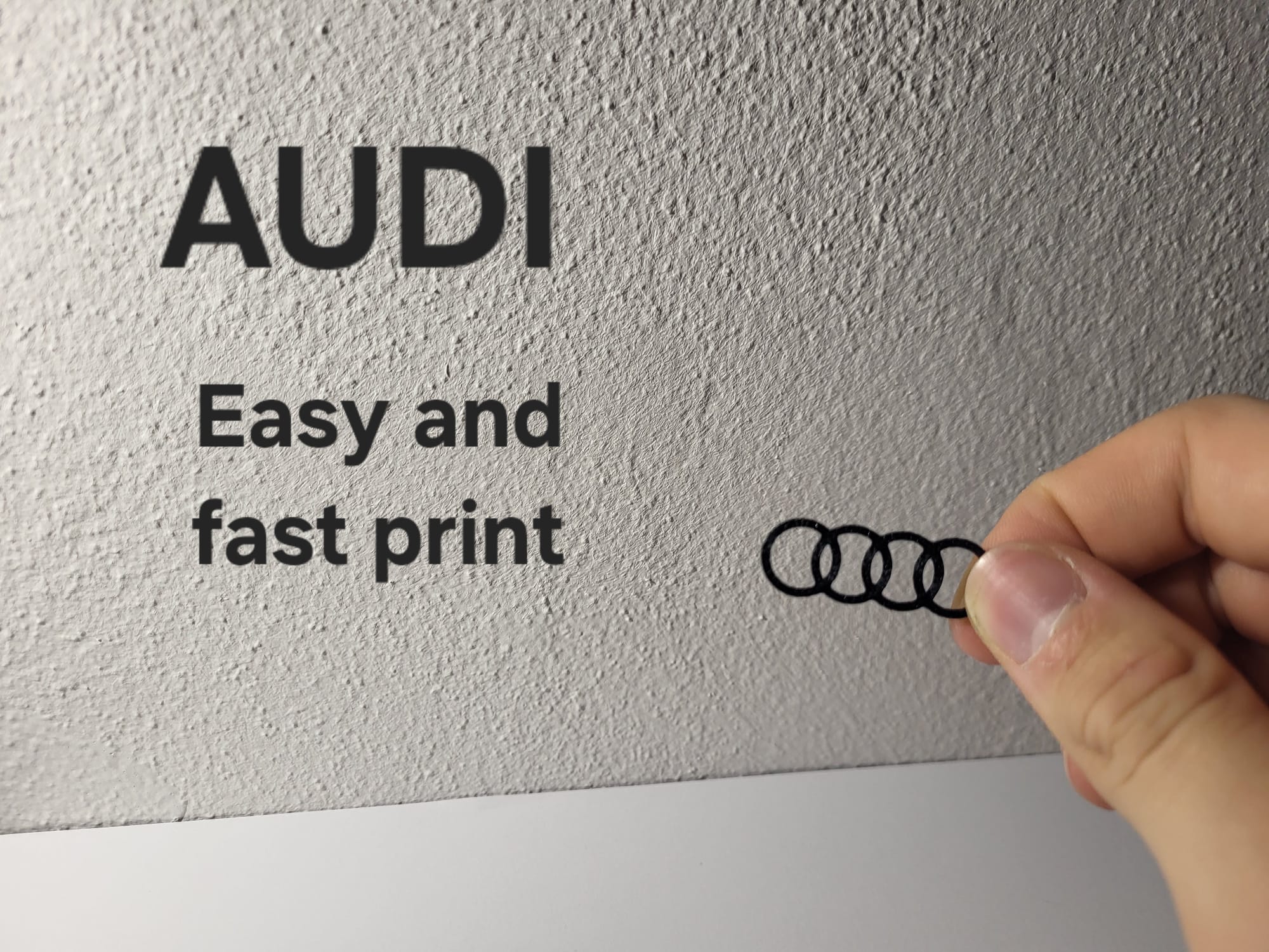 Audi keychain
