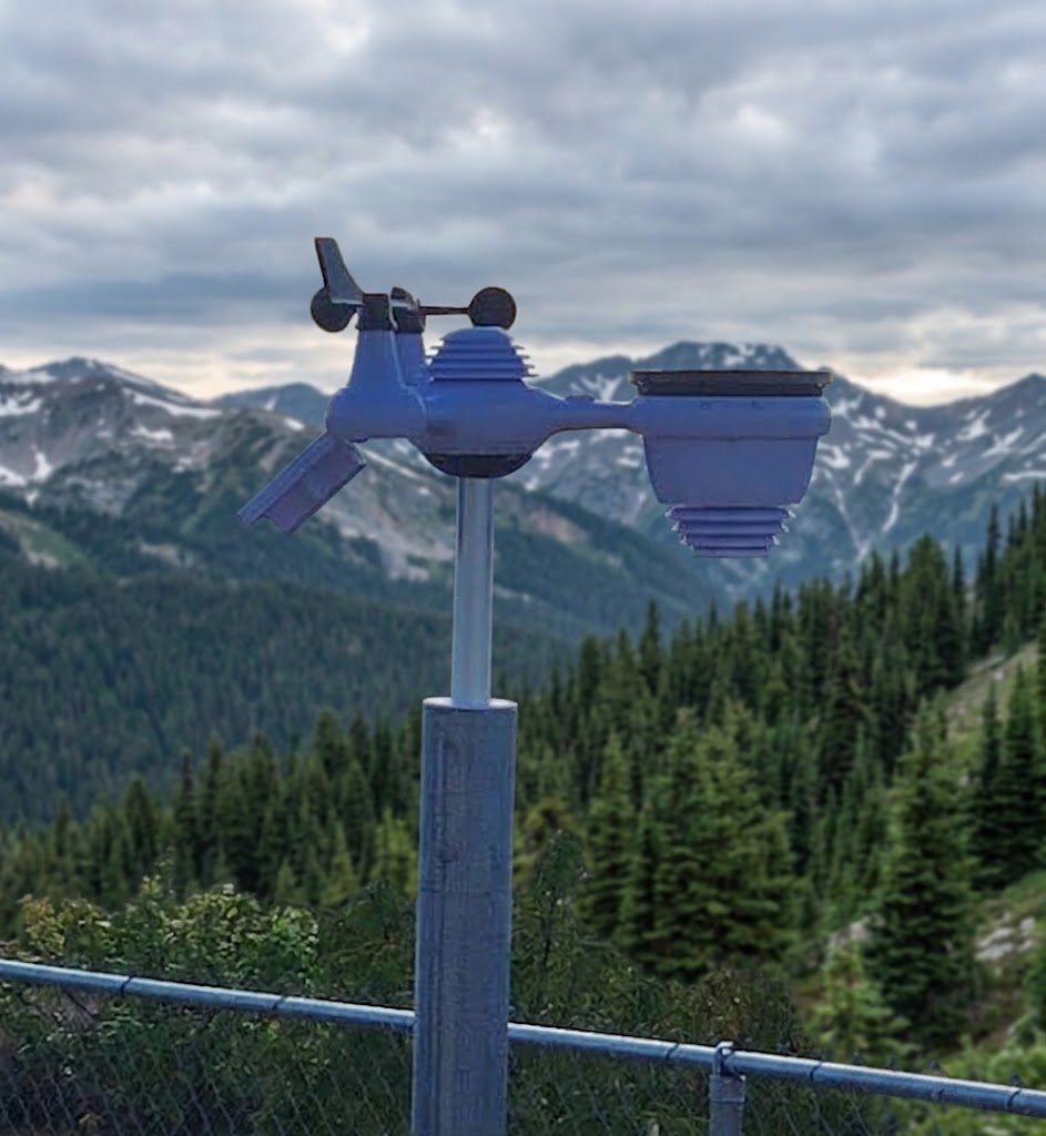 Vevor 7-in-1 Weather Station Fence Post Adapter (2.5in ID)