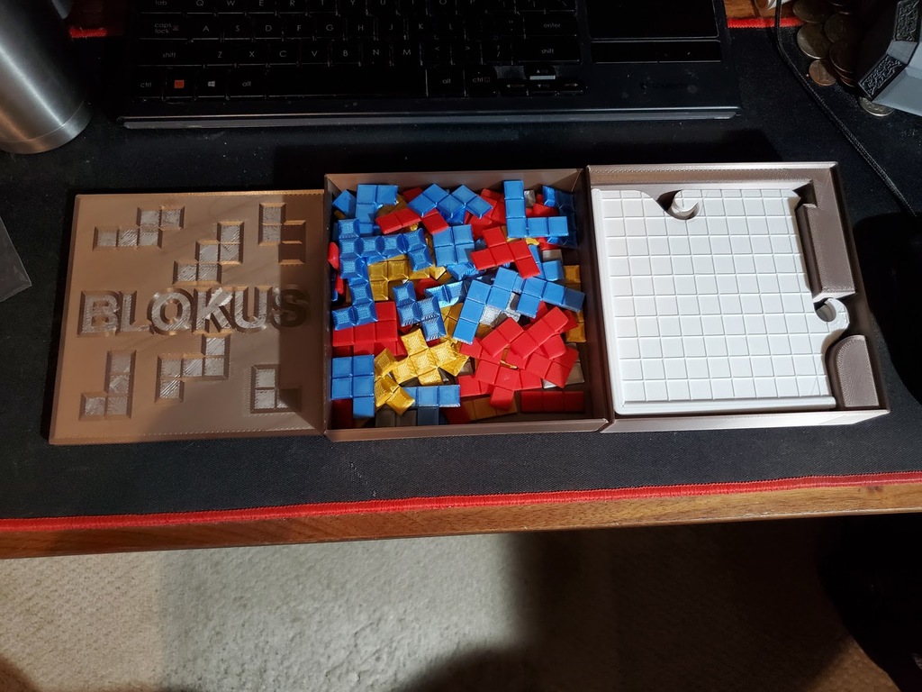 BLOKUS Travel Size Board Game with Case