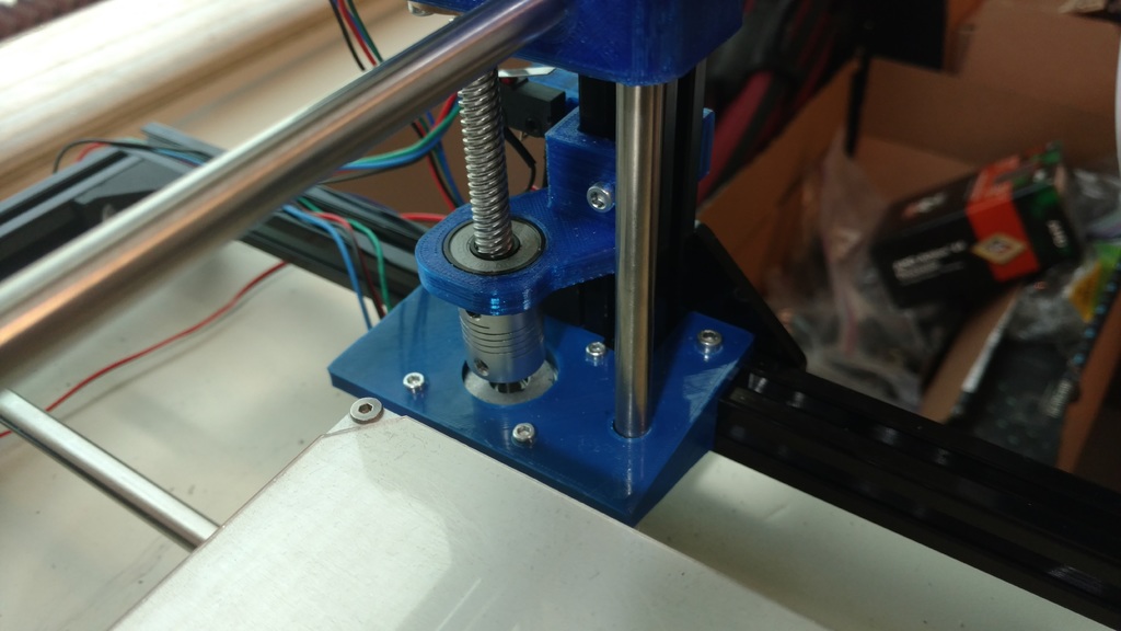 Lead Screw Wobble Bracket by JamesK1 Download free STL model