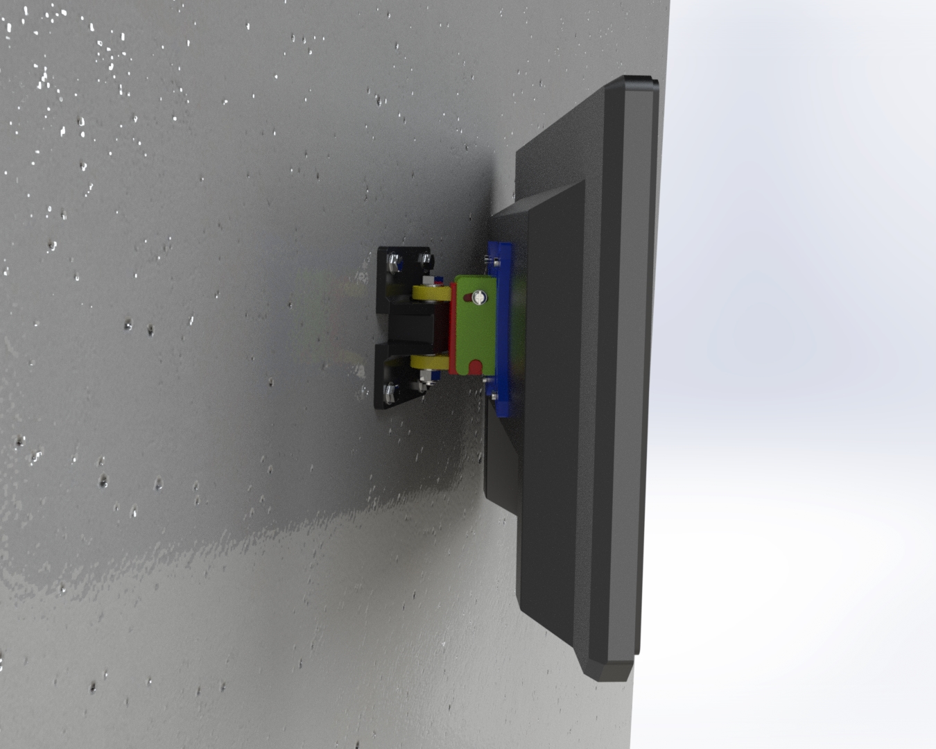Monitor wall mount by Dragan | Download free STL model | Printables.com