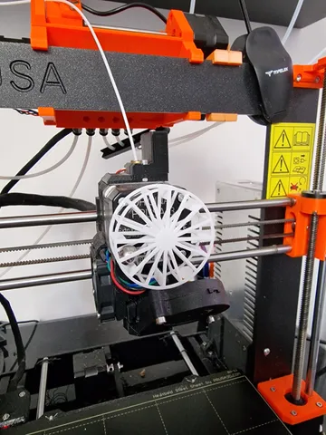 Visualiseur d'extruder, cage à bille