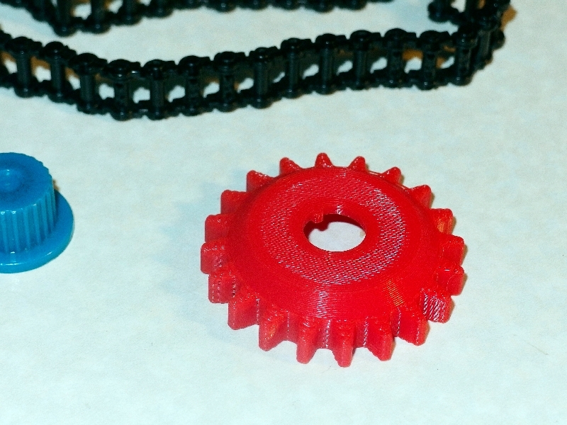 Capsela Red Gear