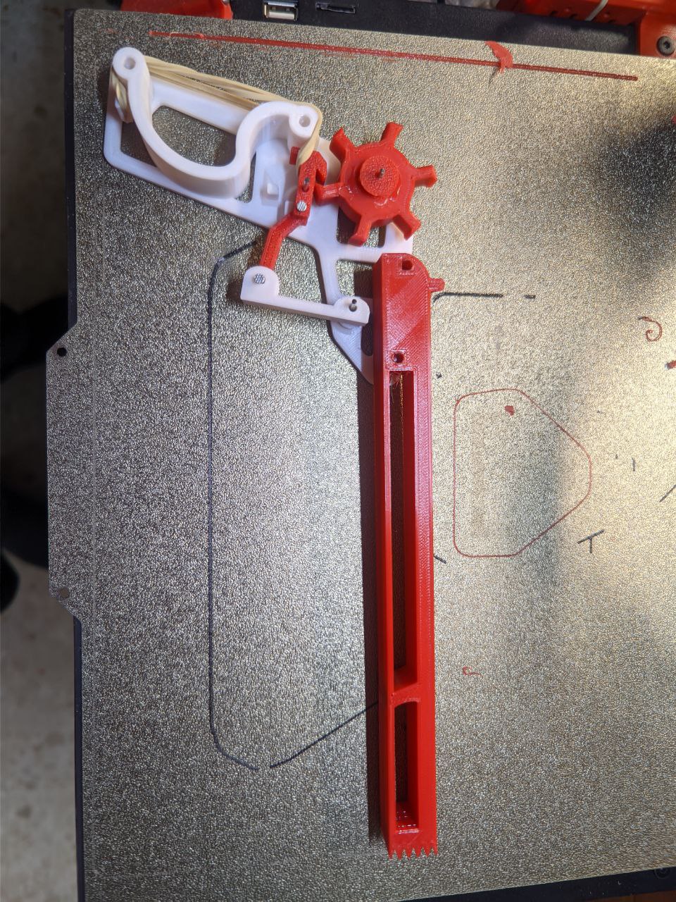 Remix Rubber band gun (6 shoots) 3D model thumbnail