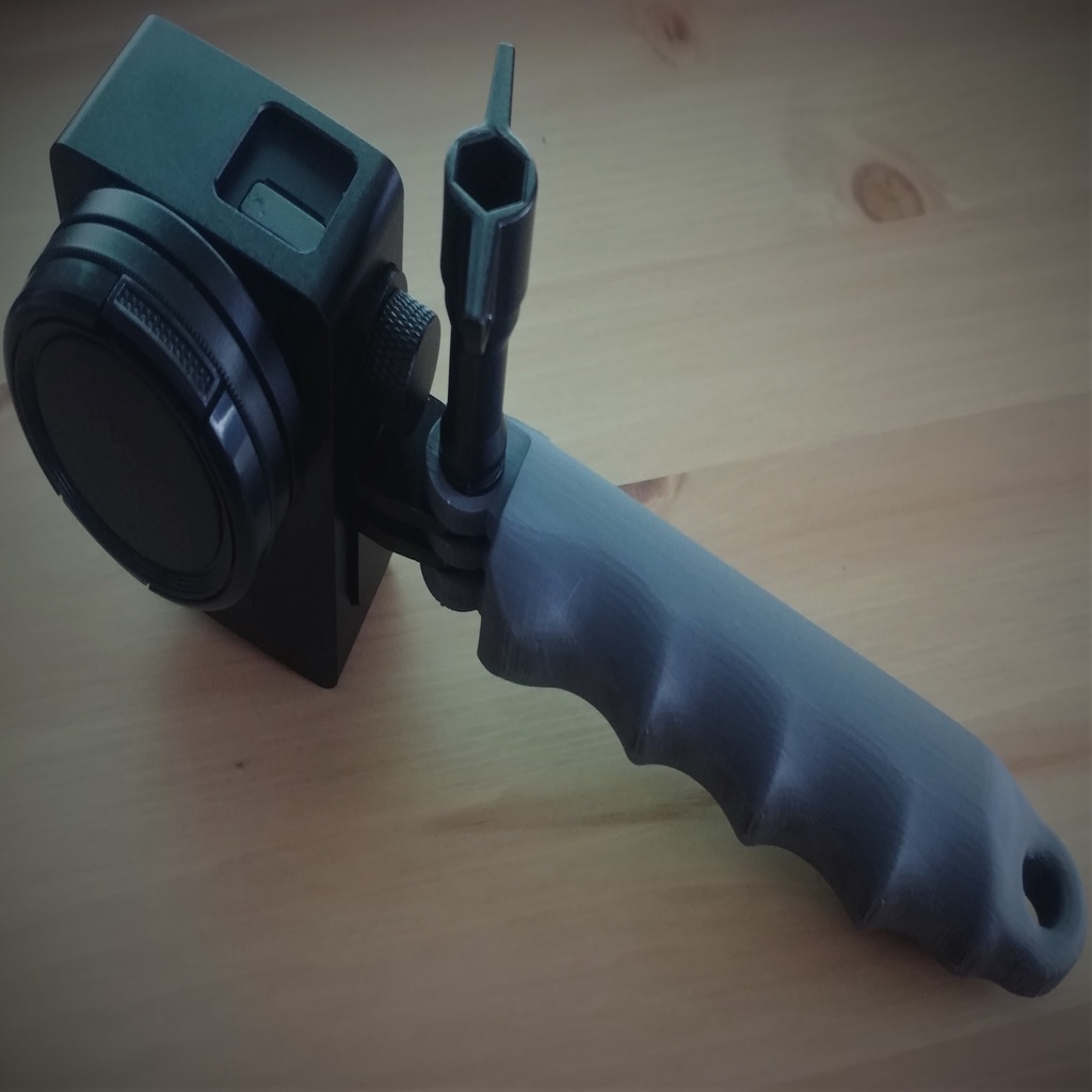 Compact GoPro Grip