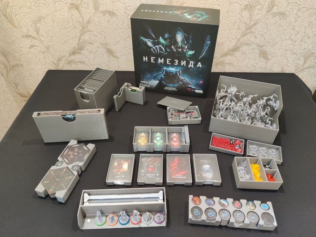 Nemesis board game Organizer