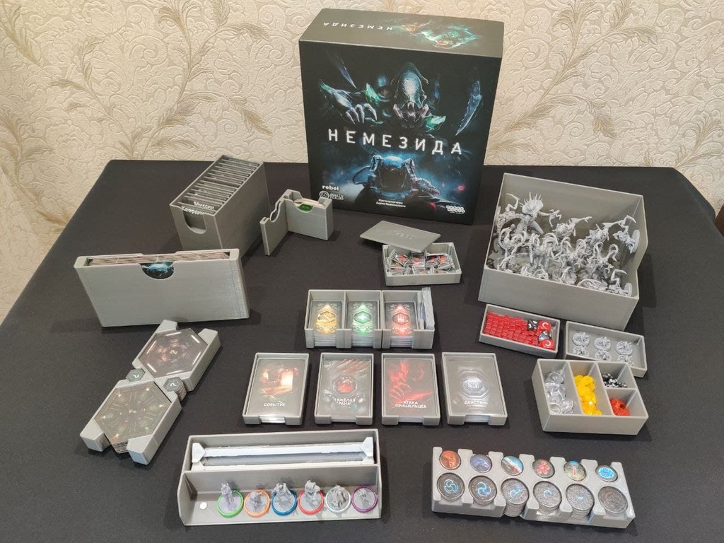 Nemesis board game Organizer