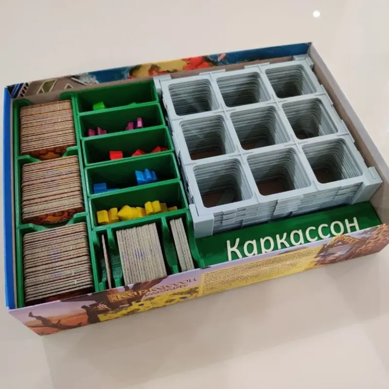 Carcassonne Big Box (2021) Insert by olivvybee, Download free STL model