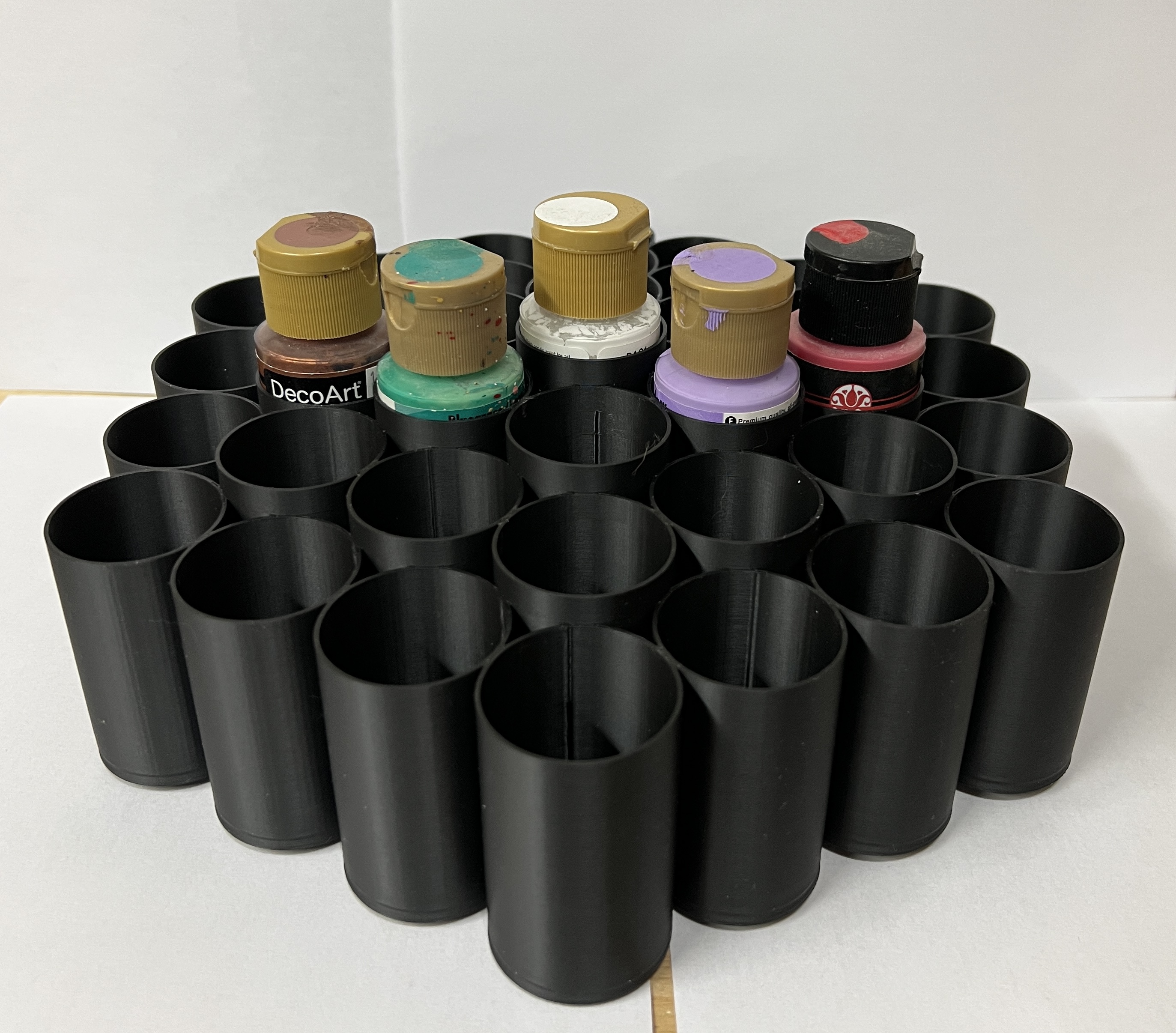 Paint bottle holder - Lazy Susan