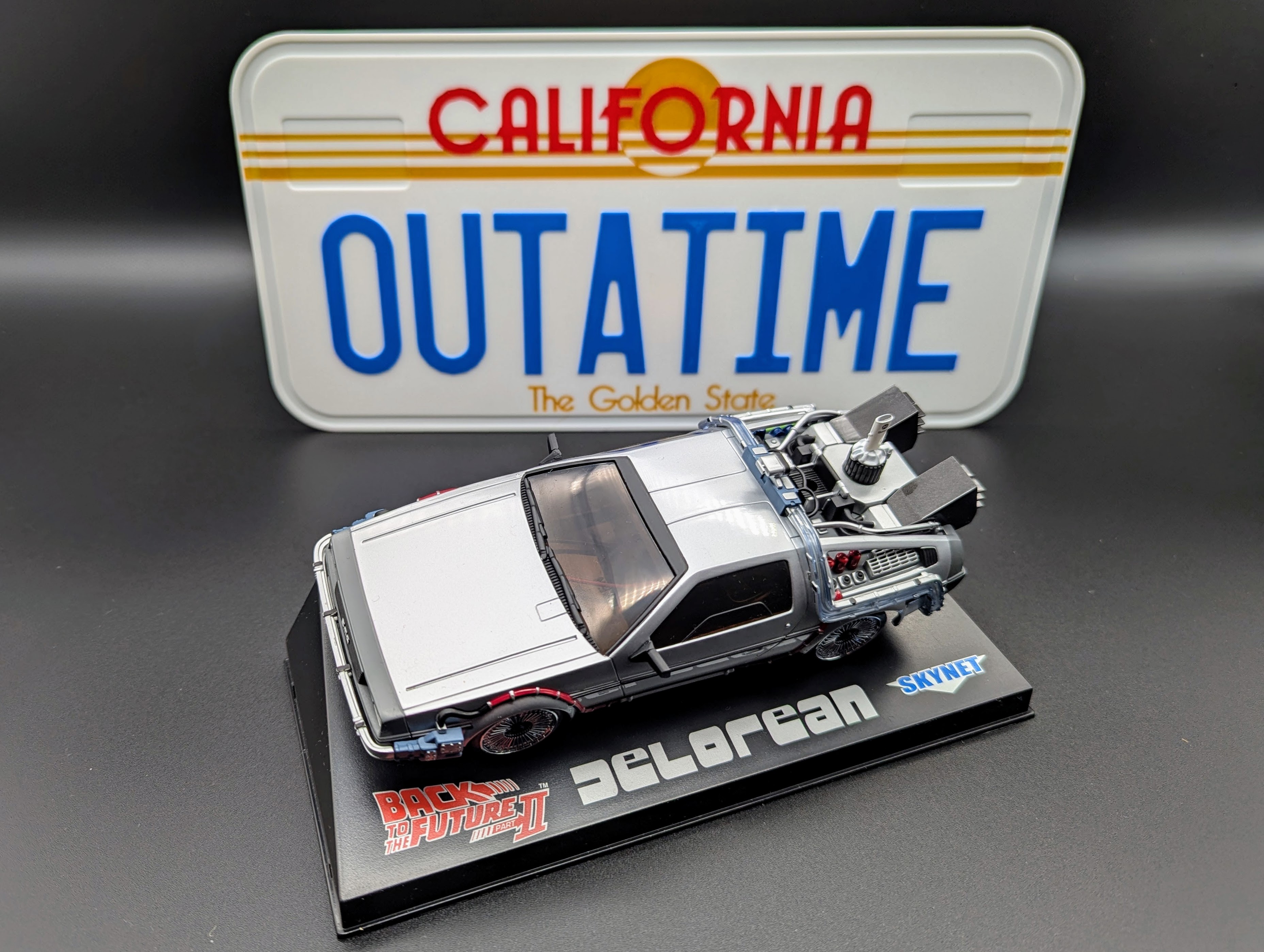 OUTATIME License Plate (Back To The Future)