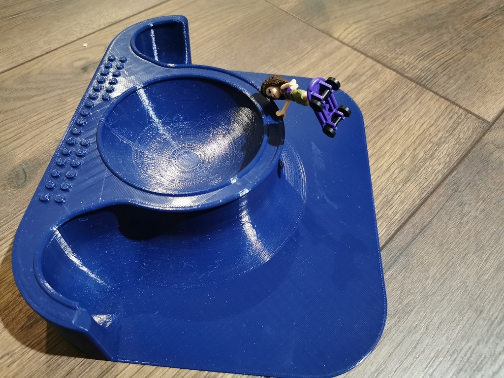 Skateramp Halfpipe Skatepark for Lego