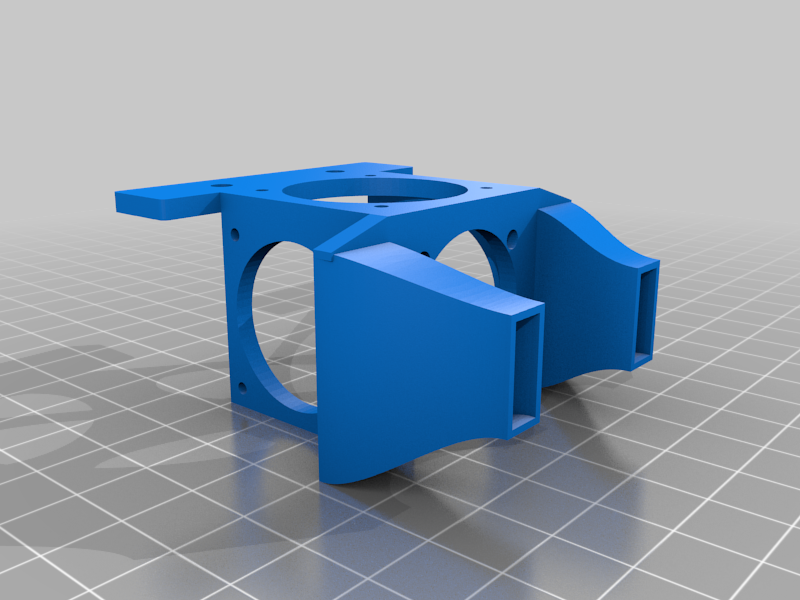 Miniatura 6 do modelo 3D Hypercube Evolution Orbiter E3D extruder mount